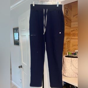 Navy Figs Scrub Pants